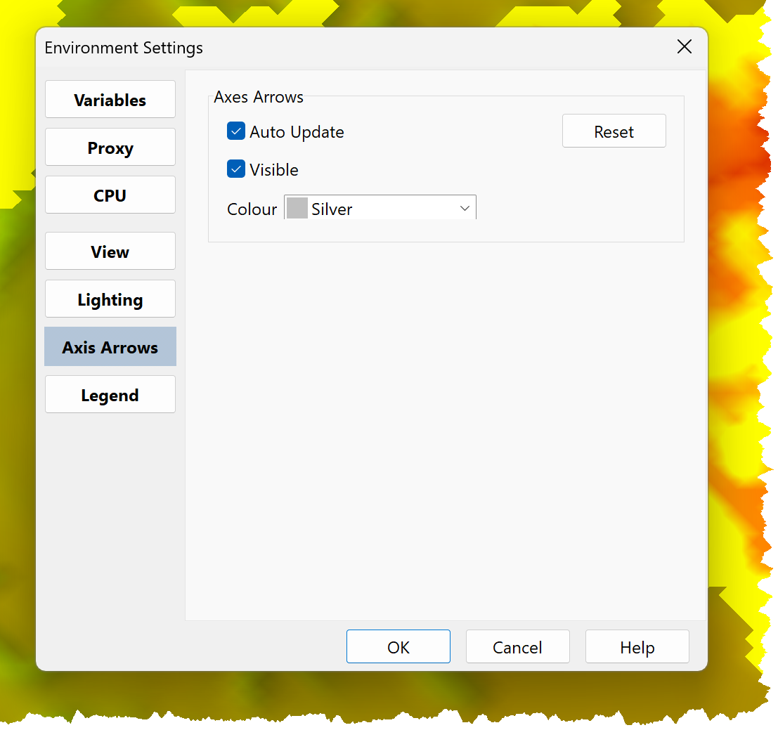 dlgDTMEnvironmentAxisArrowSettings