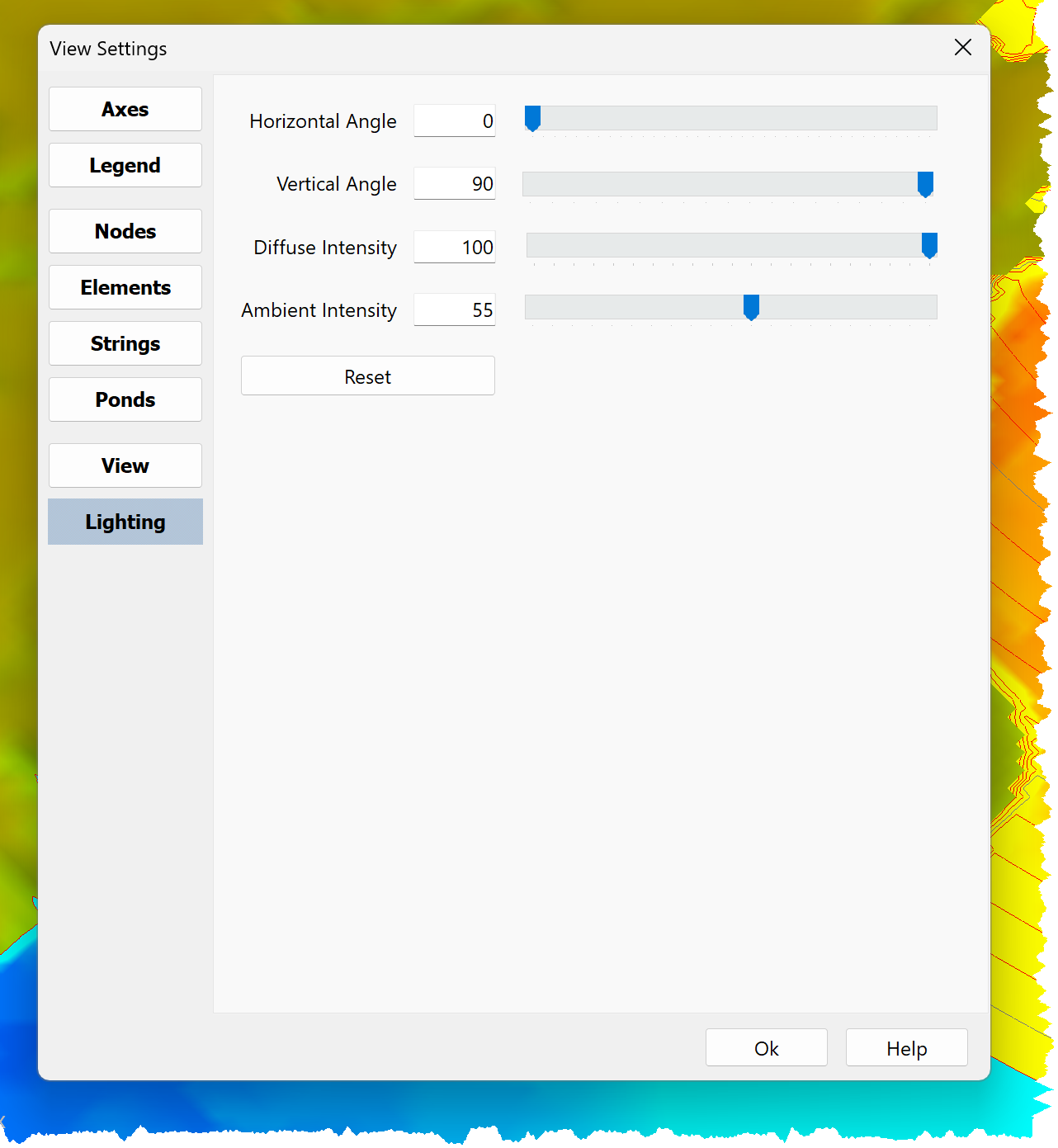 dlgViewOptionsLightingViewer