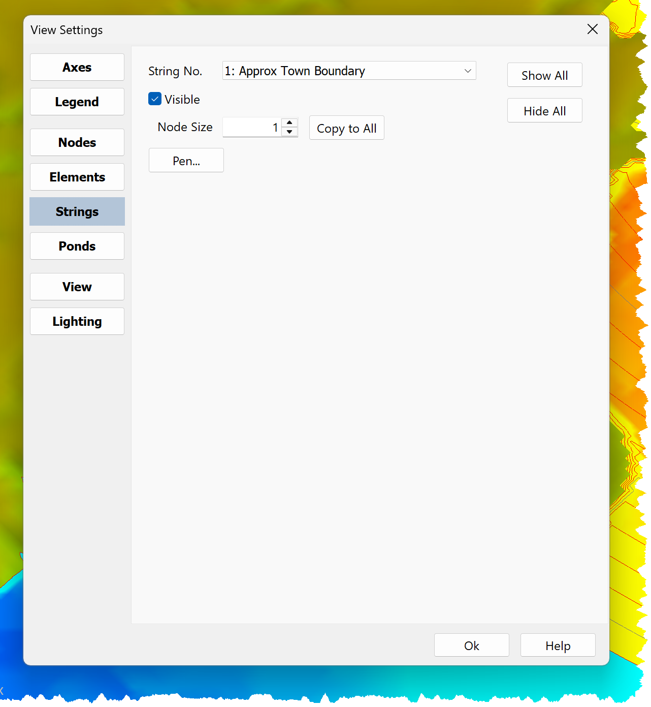 dlgViewOptionsStringsViewer