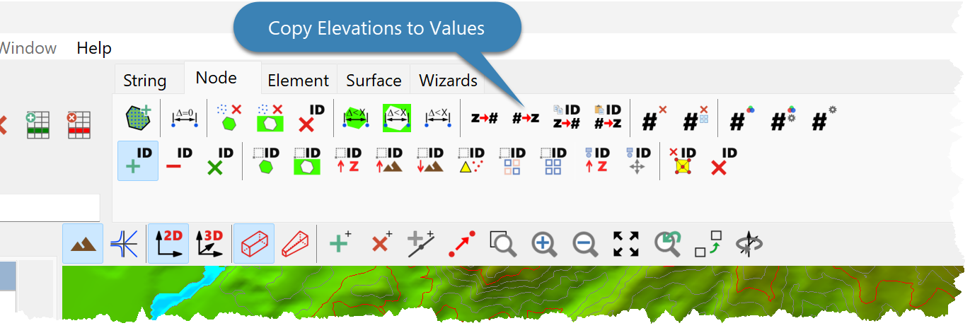NodeElevationsToValues